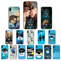 the fault in our stars okay ok novelty fundas phone case covers for iphone 8 7 6 6s plus x xr xs max 11 11pro 5 5s se 2020 coque