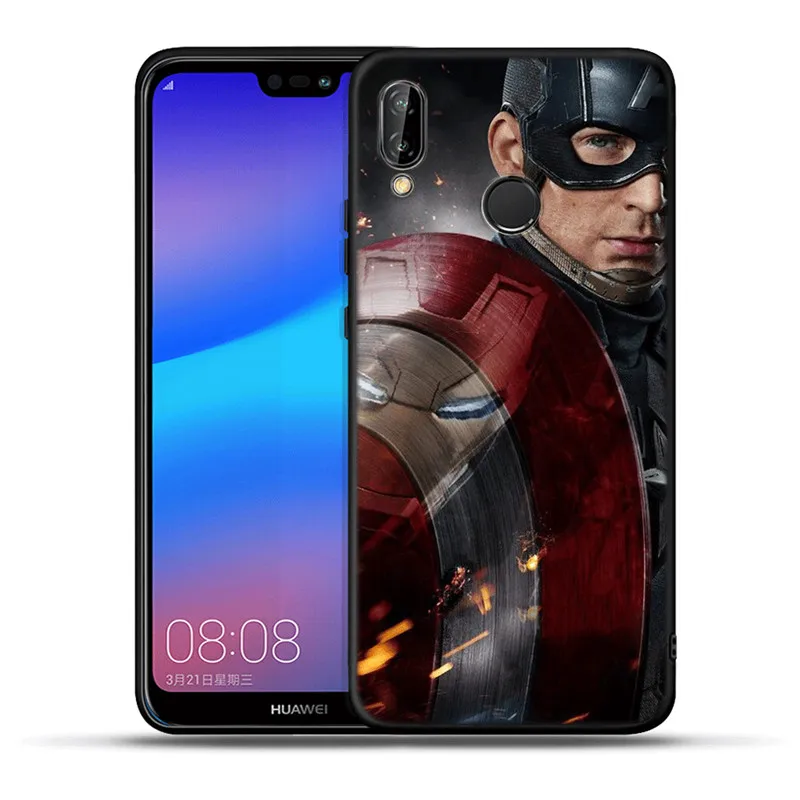 H1420 Герои Marvel Человек-паук Железный человек для huawei mate 20 10 P30 P20 P10 P9 P8 Lite Pro P Smart Мягкий силиконовый чехол Etui - Цвет: H1420