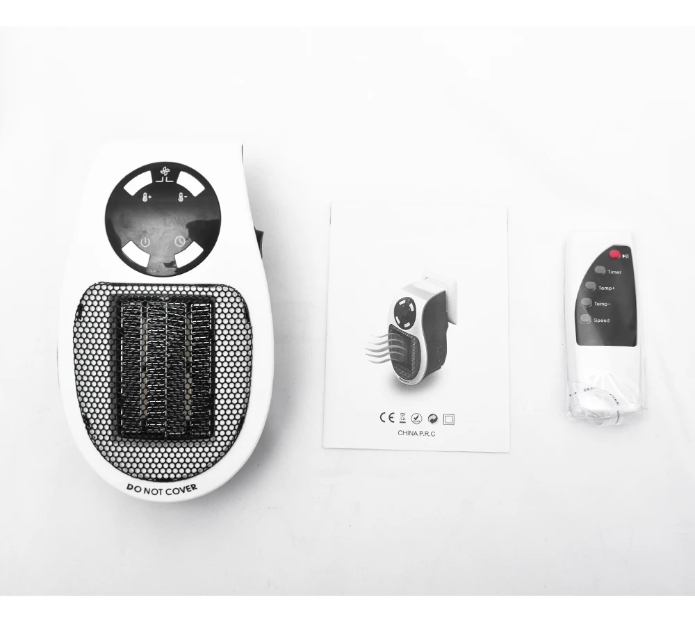 

220V 500W Portable Electric Mini Fan Heater Desktop Household Wall Handy Heating Stove Radiator Warmer Machine for Winter