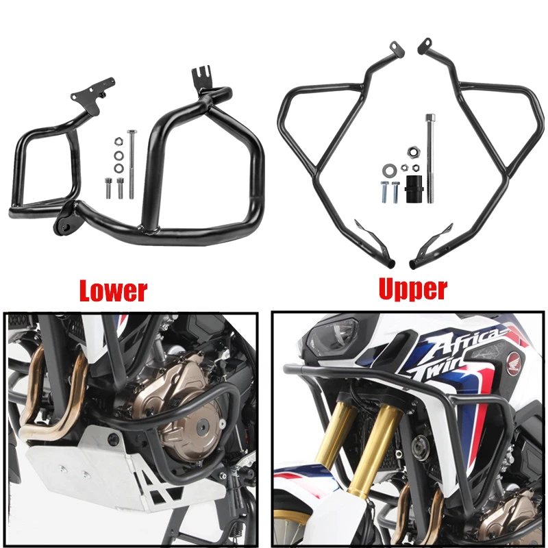 CRF1000L мотоциклетная Верхняя и нижняя защита двигателя защита Краш Бар рамка для Honda CRF 1000L Африка Твин