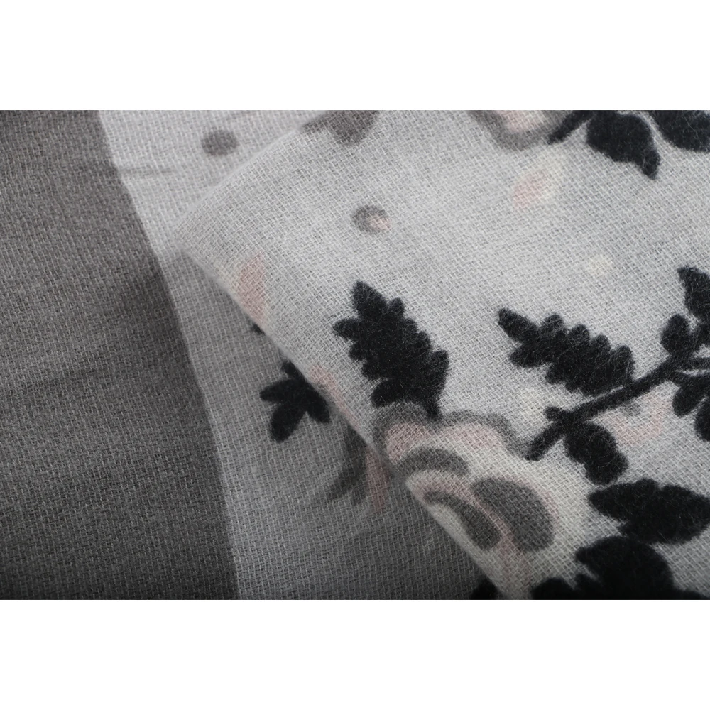 Новинка 2019 брендовый зимний шарф цветок кашемир Пашмина женские шарфы теплая