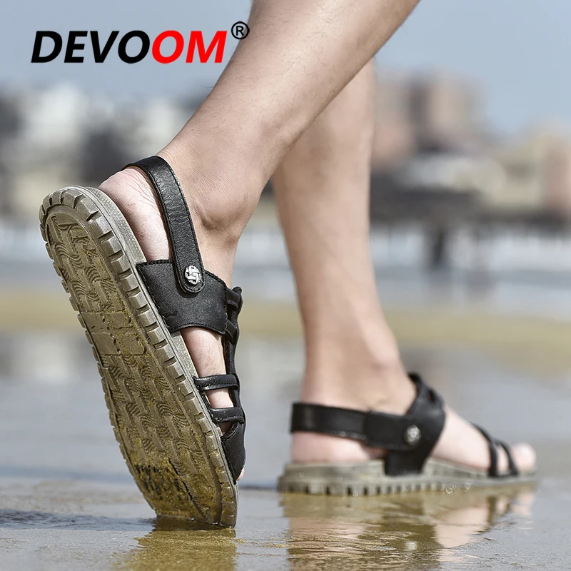 Мужские сандалии для походов на открытом воздухе 2020 Летняя обувь мужские пляжные