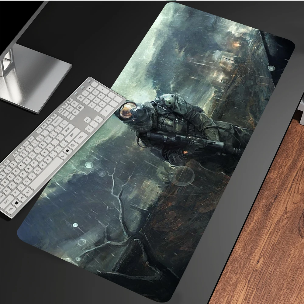 Игровой коврик для мыши stalker 80x3 0 см большой с HD-печатью геймеров компьютерного