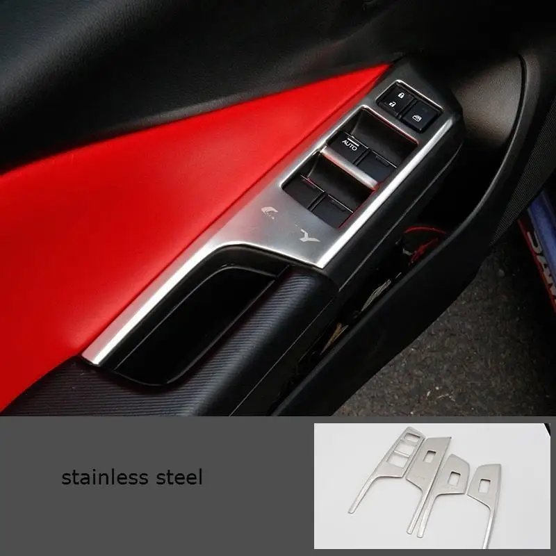 Автомобильная хромированная Модифицированная оконная Дверная панель