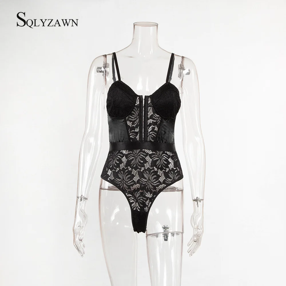 Форма Кружева Боди женское с пряжкой лоскутное тело фитнес сетка Bodycon ресницы