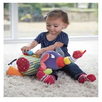 educational toys for baby 0 12 month cartoon plush elephant baby rattles brinquedos baby toys