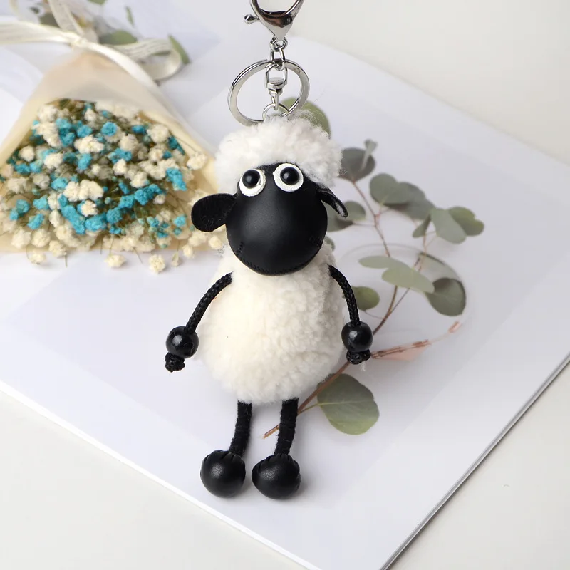 Модная милая плюшевая игрушка “Альпака” брелок для ключей кукла Творческие