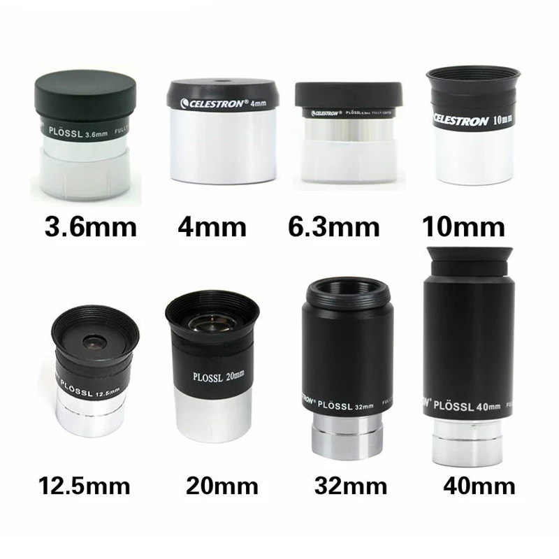 Монокуляр Plossl SR4mm 1 25mm 6 3mm 20mm 32mm окуляр 12 5 дюйма с многослойным покрытием