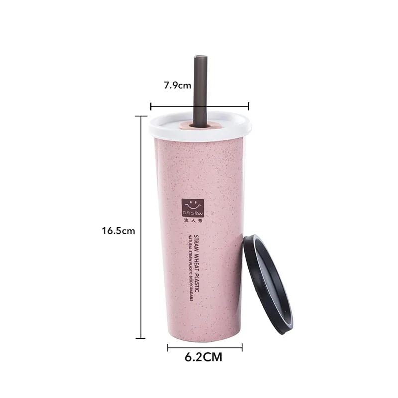 

2021 Creative Straw Cup Sequined Handy Cup Coffee Juice Straw Mug Simple Cute Net Red Plastic Bottom Outdoor Portable Cup New