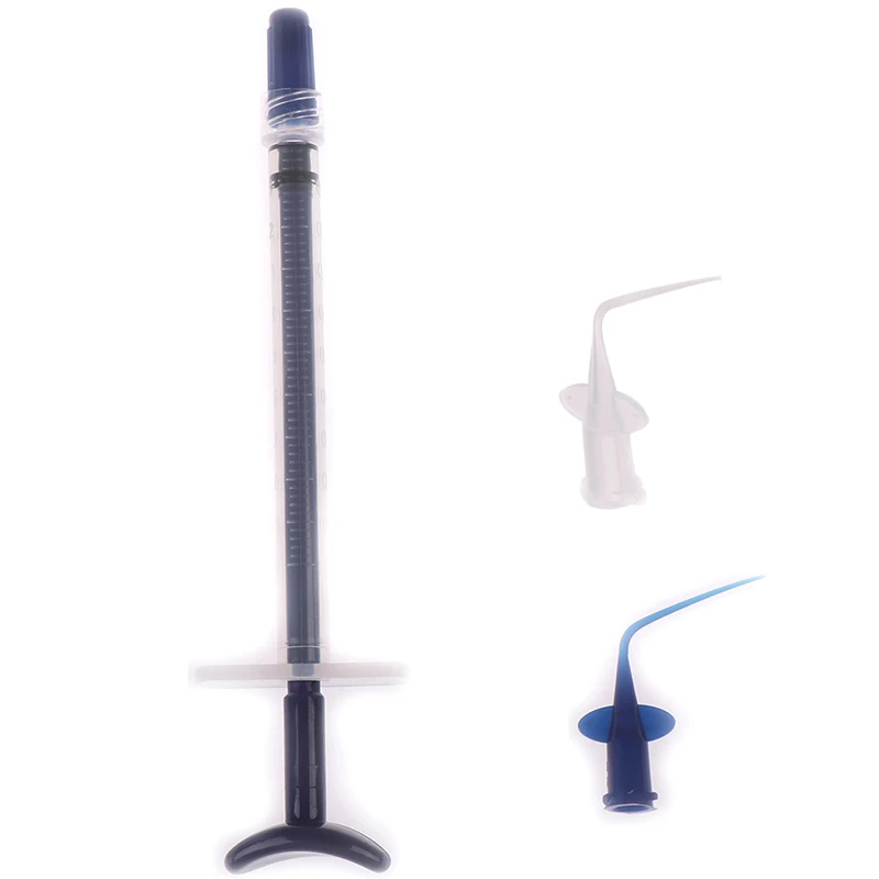 

1PC Irrigation Rinse Tips Dental Teeth Whitening Flexible Composite Resin Rinse Tip Dental Irrigation Syringe