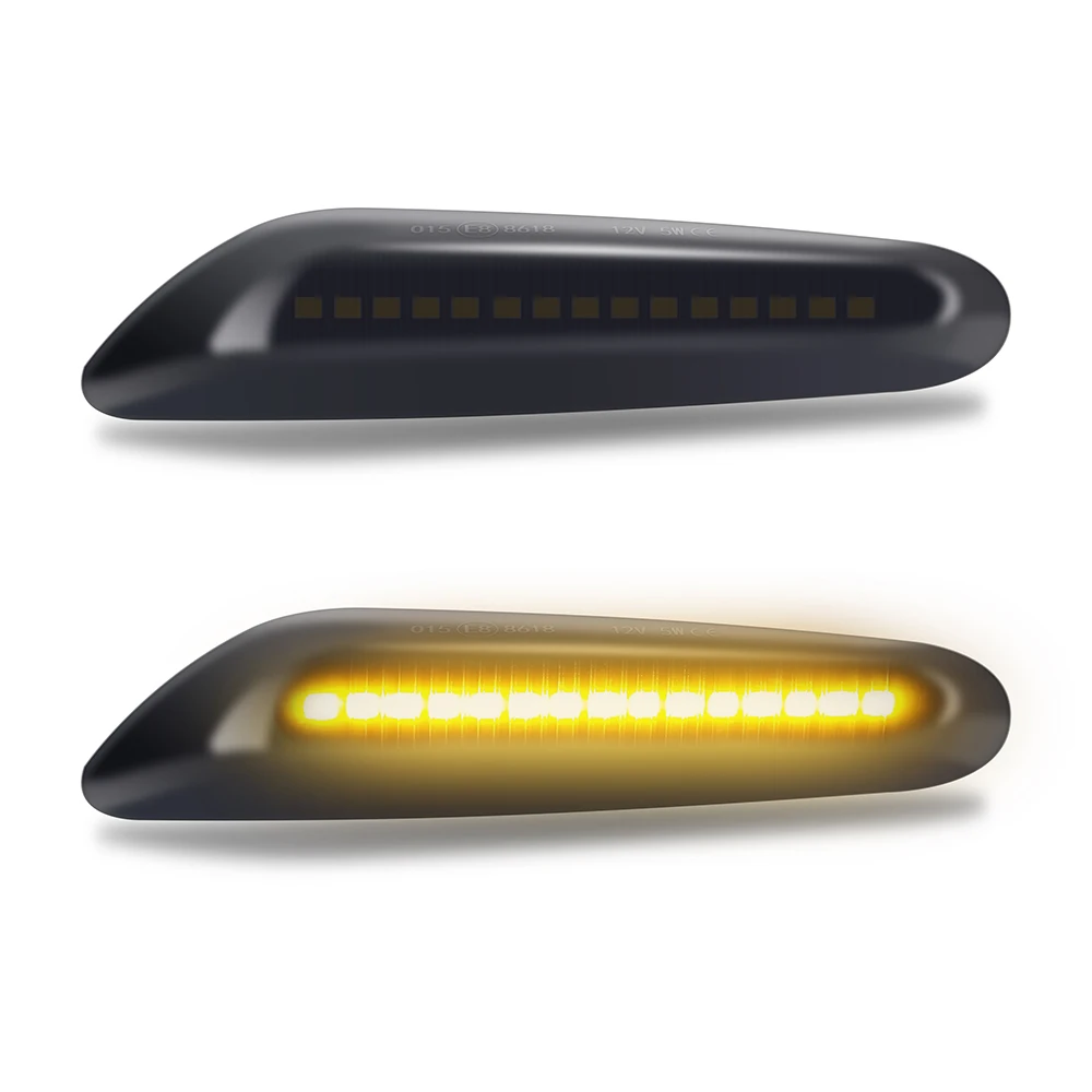 2 шт. желтый течет маркер указатель поворота светильник светодиодный для BMW E81 E82 E83