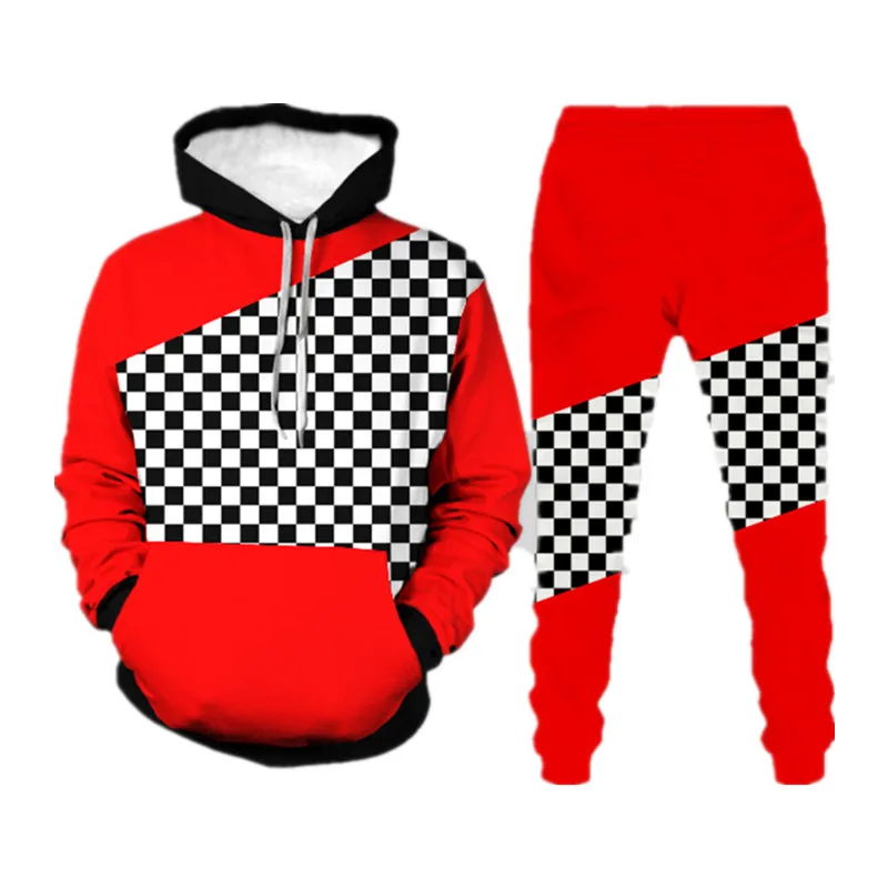 

2021 sell like hot cakes Casual Set Men's Sports Hooded Splicing Set Spring and Autumn The New Unisex Couple Sports wear