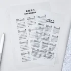 Календарь на 20212022 год, блокноты А5А6, 6 листов, внутренние страницы, календарь, органайзер для дел, индексные страницы