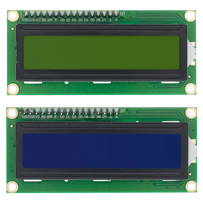 Модуль ЖКД синий зеленый экран IIC/I2C 1602 для arduino LCD UNO r3 mega2560 LCD1602 + IC2|ЖК-модули| |