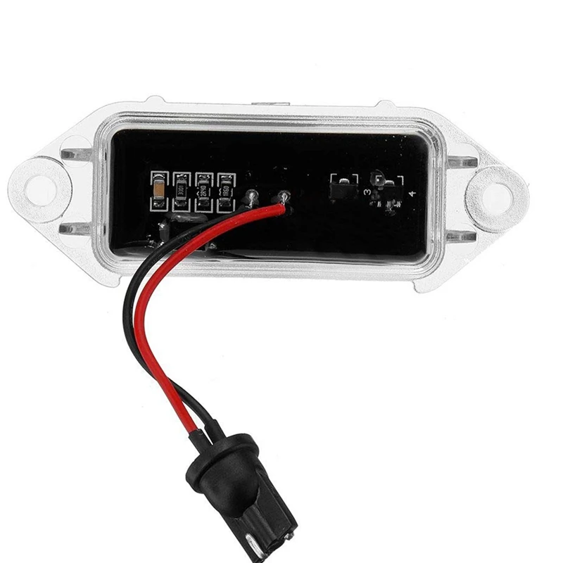 2 шт. без ошибок светодиодные лампы номерного знака 18Smd белый светодиодный