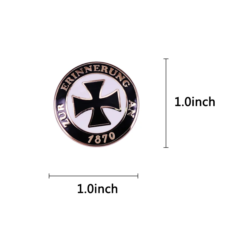 Немецкий Императорский Железный крест времен первой мировой войны в памяти 1870