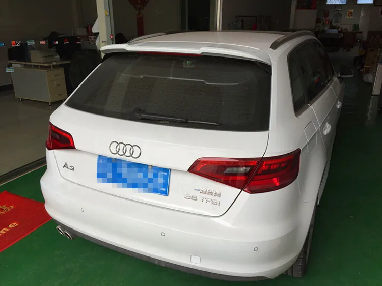 For AUDI A3 hatch-back Spoiler 2014-2016 High Quality ABS Material Car Rear Wing Primer Color | Автомобили и мотоциклы