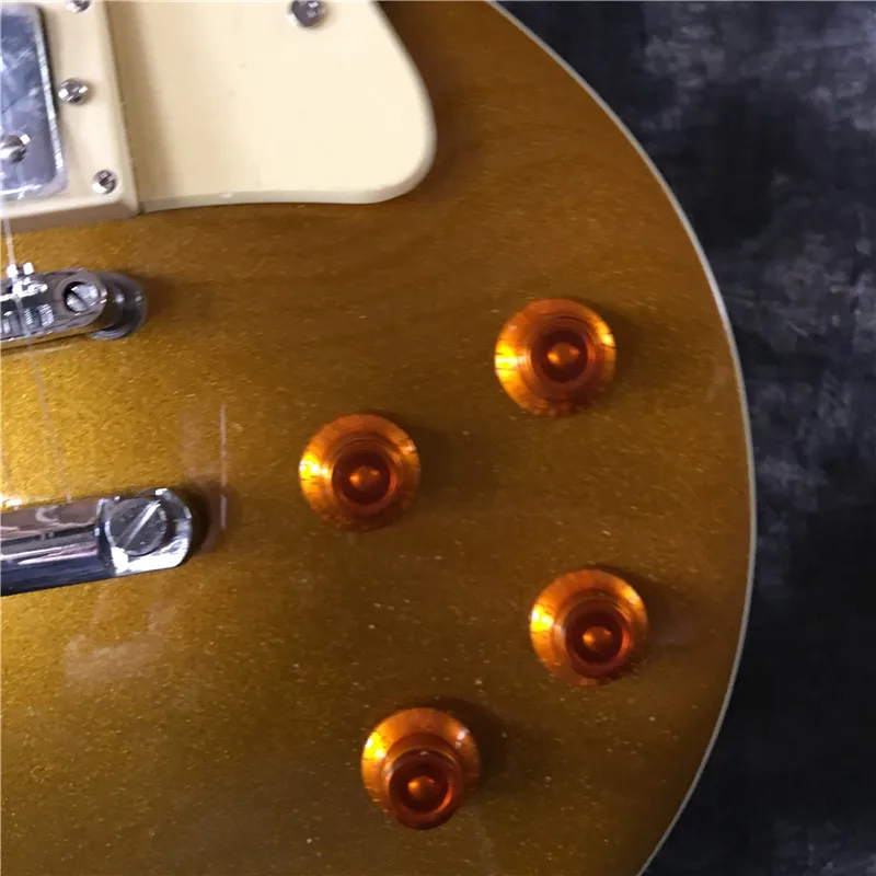 großhandel und einzelhandel neue elektrische gitarren goldene top elektrische gitarre ist von hoher qualität free global shipping