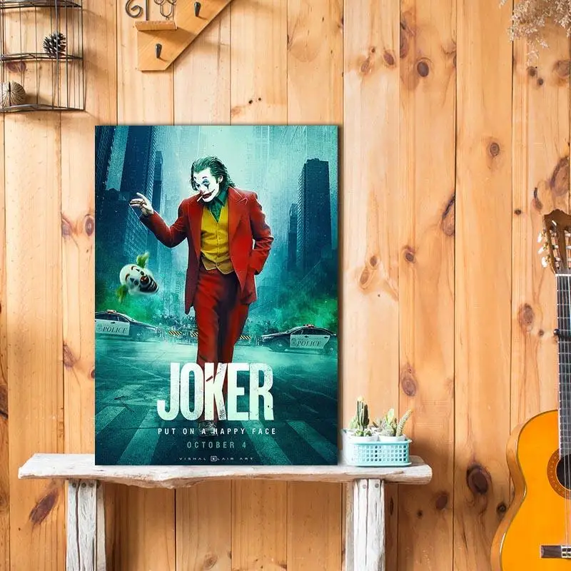 Goedkoop Joker Movie Poster Olieverf Posters En Prints Muur Decor Voor Woonkamer Canvas Schilderij Wall Art Foto Huisinrichting 5Y