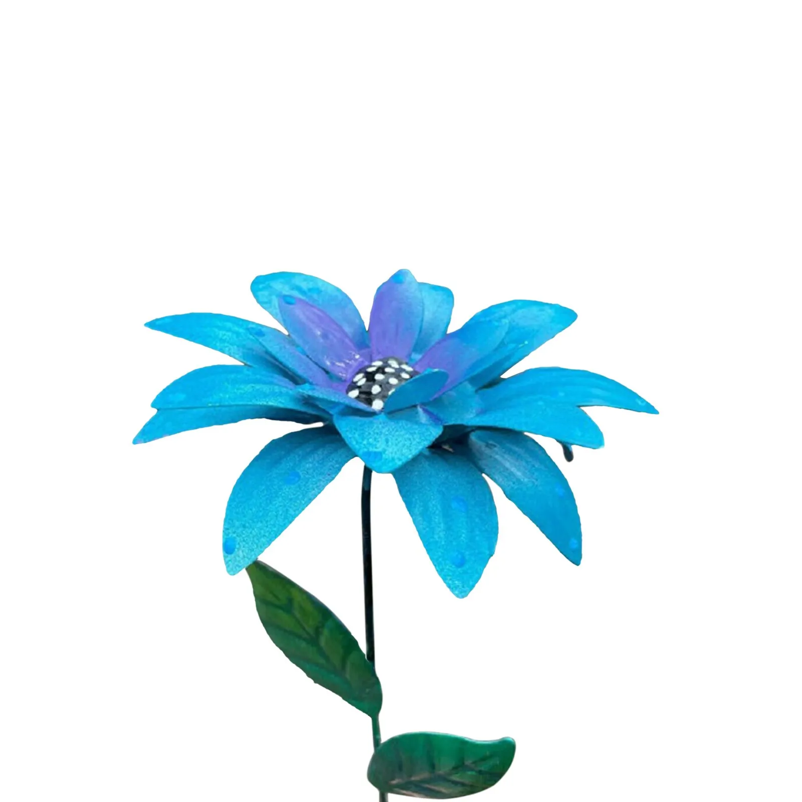 Металлическая скульптура в виде цветка настенная Художественная Скульптура