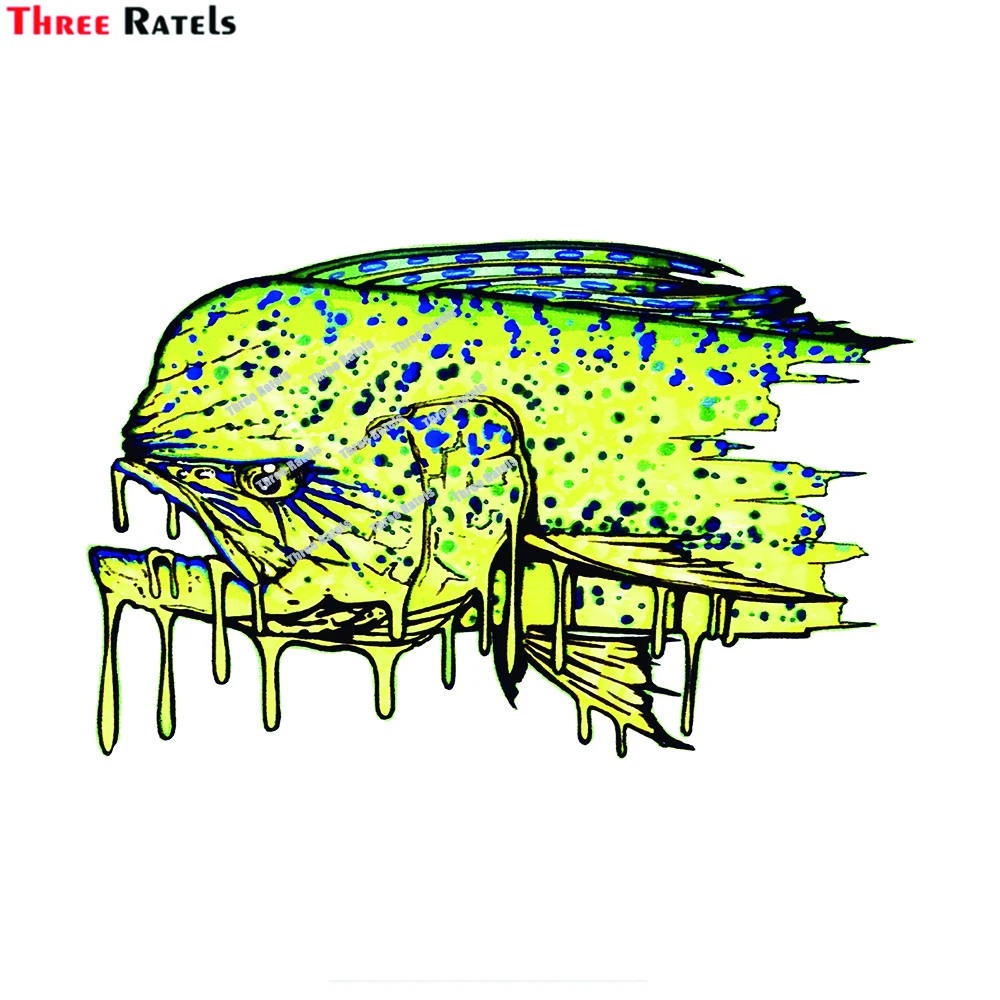 Наклейки для ноутбука багажа скейтборда тройной Ratels D771