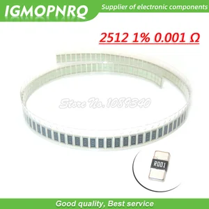 50 шт., резистор 2512 SMD, 1% сплав, 0,001r, 0,001 Ом, 1mR, R001, 2 Вт, IGMOPNRQ