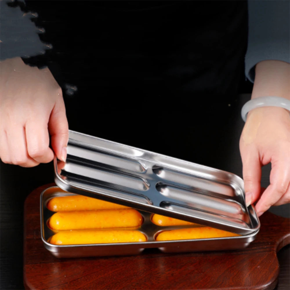 Изготовитель колбасок из нержавеющей стали форма для хот-догов ручной работы