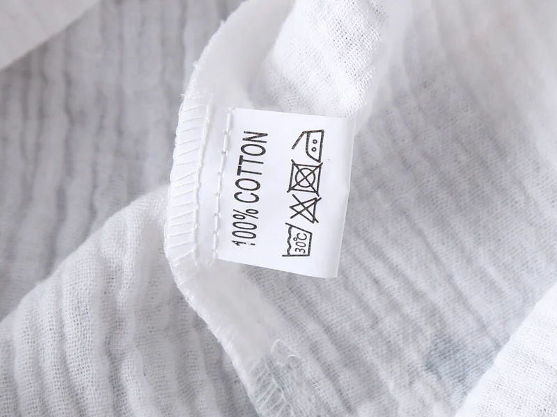 Женская Хлопковая пижама стирающаяся в воде Пижама длинные брюки с коротким