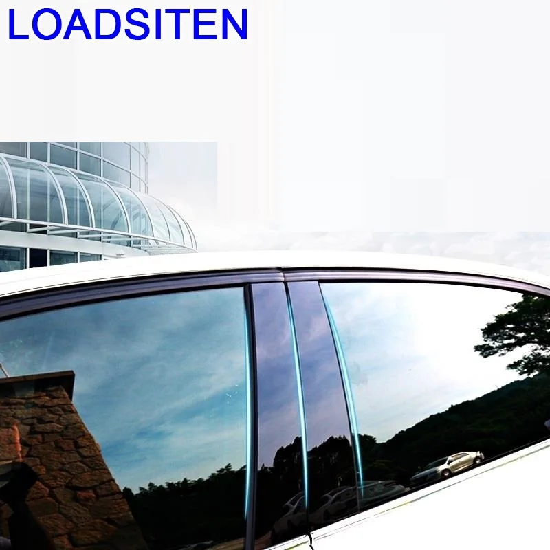 Automovil Декоративные хром авто окна внешние аксессуары молдинги модификация