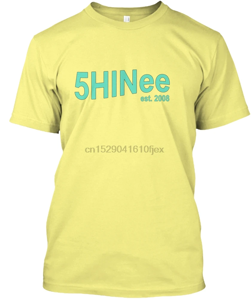 Мужская футболка SHINee K Pop Fan футболки женские футболки| |
