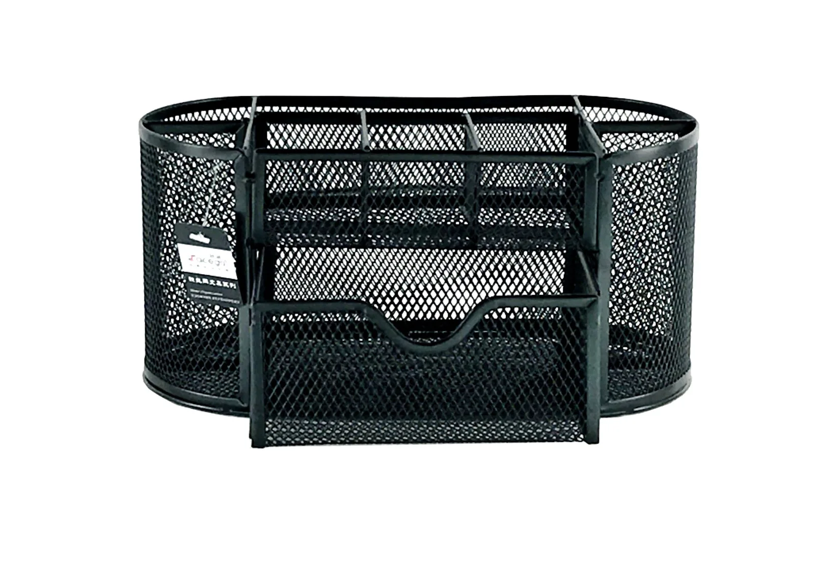 Черный органайзер для карандашей с металлической сеткой 9 элементов |