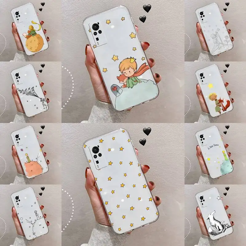 

le petit prince Phone Case Transparent For VIVO S 9 7 6 IQOO NEO 7 5 3 Z3 Z1 X E pro Soft TPU Clear Mobile bags