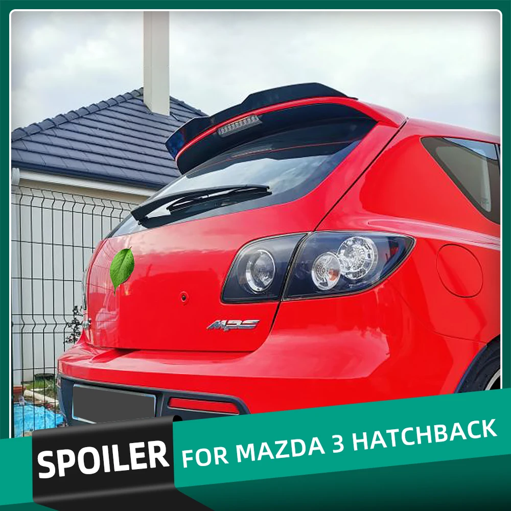 Универсальный Спойлер Ducktail крылья для хэтчбека Mazda 3 2005 качественный