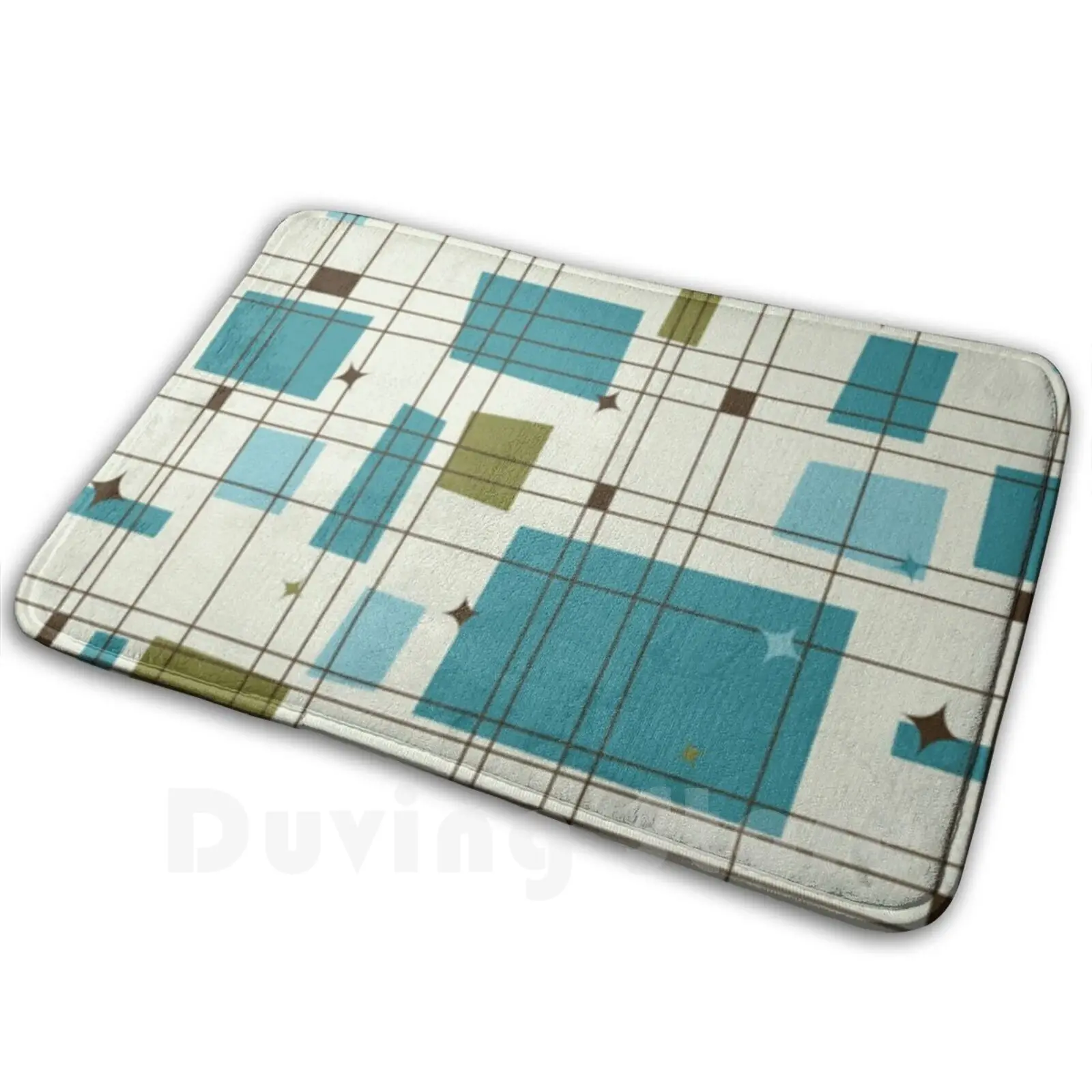 Современный коврик среднего века подушка мягкий нескользящий белый