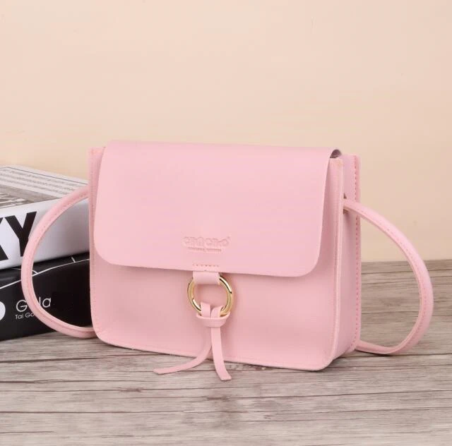 Розовый Bolsa feminina, известный бренд, мини сумки через плечо для женщин, сумки-мессенджеры, маленькие женские сумки через плечо, клатч, Сумочка для телефона - Цвет: Розовый