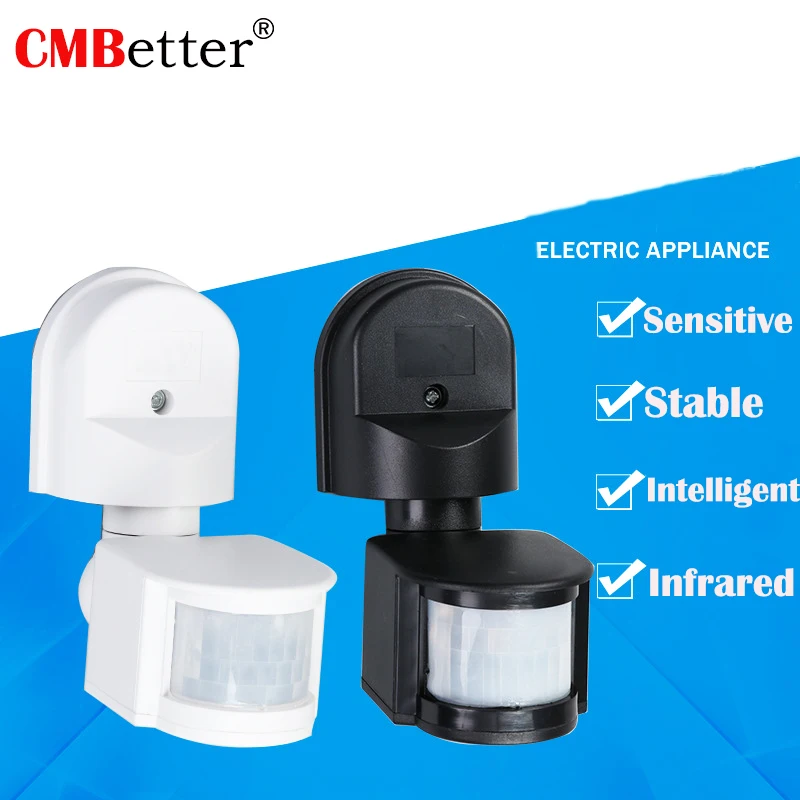 Настенный светильник детектор движения PIR водонепроницаемый для использования