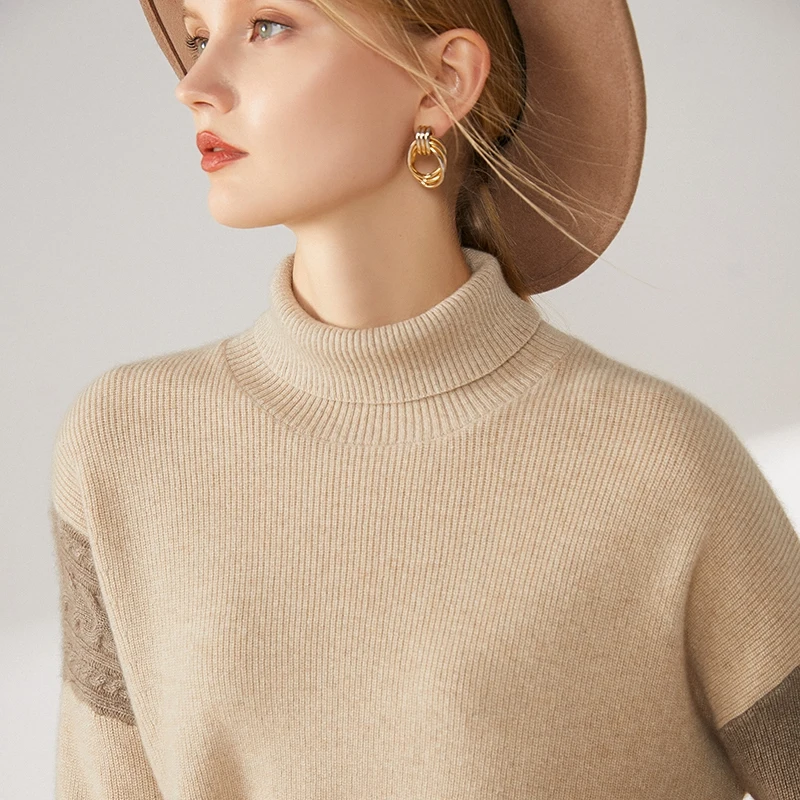 Осенне-зимний новый женский кашемировый свитер стильный жакет 100% чистый кашемир