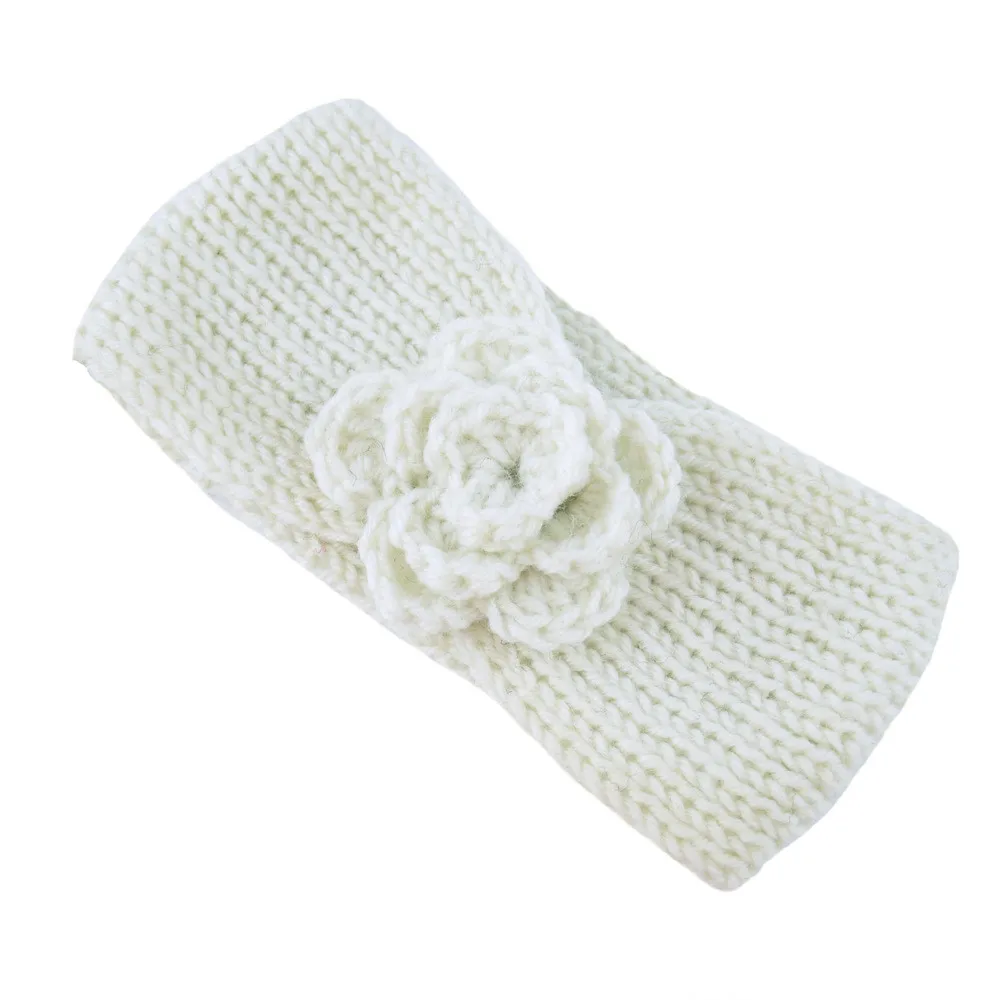 Милые аксессуары для волос малышей однотонная повязка маленьких девочек Теплая