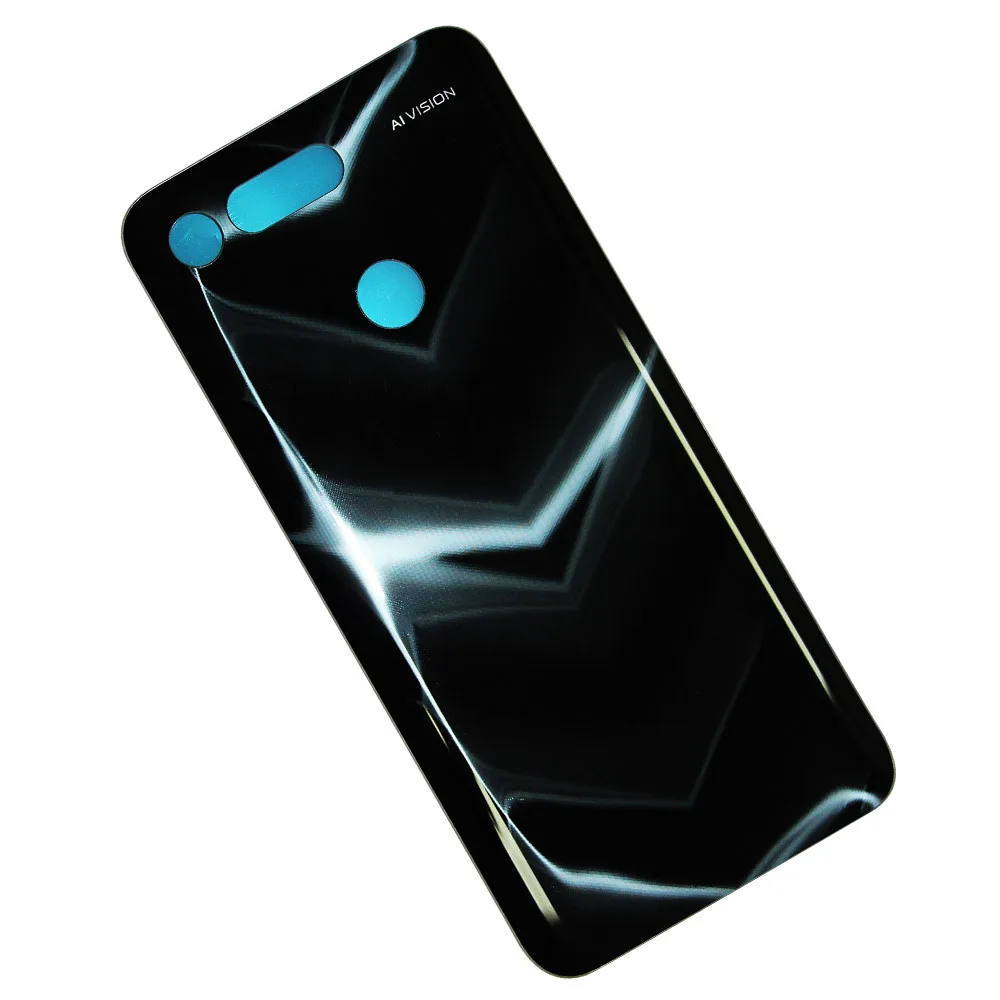 10 шт. для Honor V20 задняя крышка Замена для huawei View 20 батарея задняя дверь Корпус чехол с наклейкой
