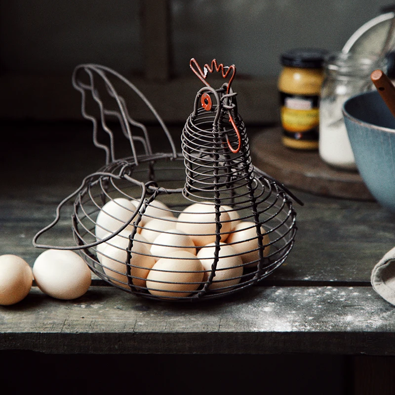

Корзина для яиц, декоративная корзина для хранения на кухне