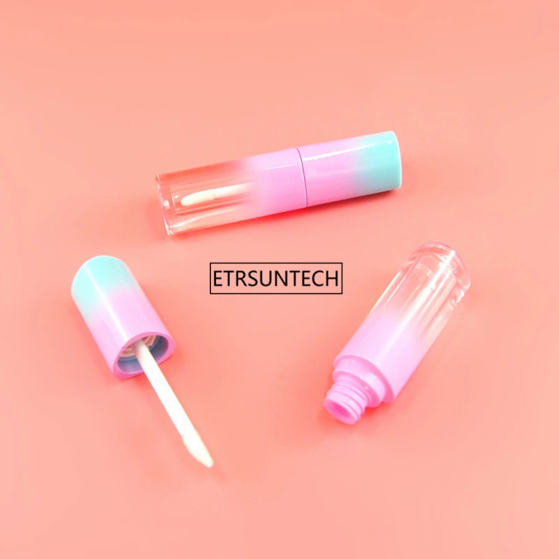 Пустой градиентный тюбик для блеска губ контейнер бальзама помады с градиентом