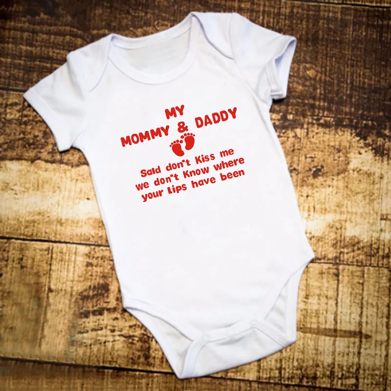 

DERMSPE Newborn Baby Boys Girls Round Neck Romper Fashion Street Short Sleeved Toddler Jumpsuit Kids Casual Bodysuit