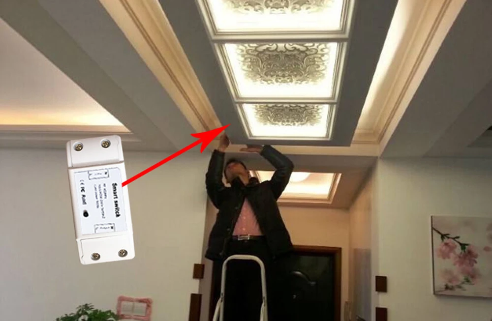 3 шт. базовый 10A Tuya Smart Life Wifi умный переключатель дистанционного беспроводного света Интеллектуальный универсальный модуль автоматизации работает с Alexa