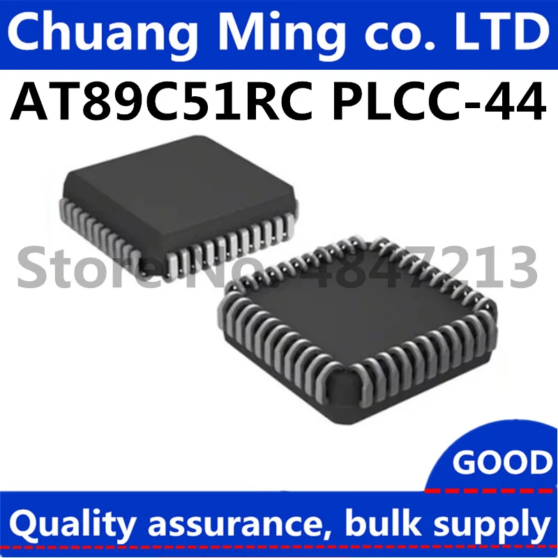 

Free Shipping 20pcs/lots AT89C51RC-24JU AT89C51RC-24JI AT89C51RC-24JC AT89C51RC-24 AT89C51RC 89C51RC PLCC-44 In Stock