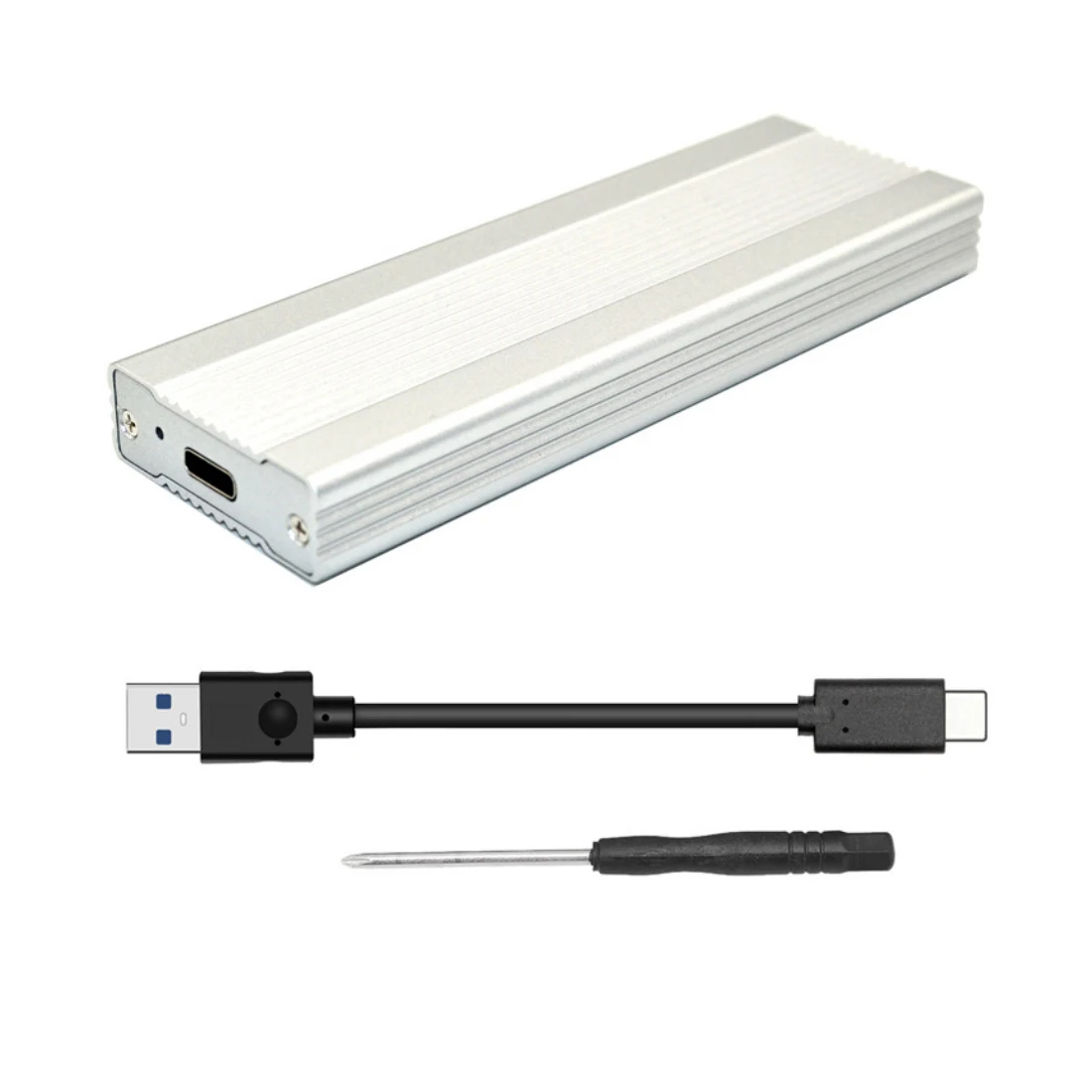 H1111Z NVME SSD корпус PCI E M.2 к USB 3 1 Type C адаптер 10 Гбит/с RTL9210 M2 M Key PCIE внешний диск M2|Корпус