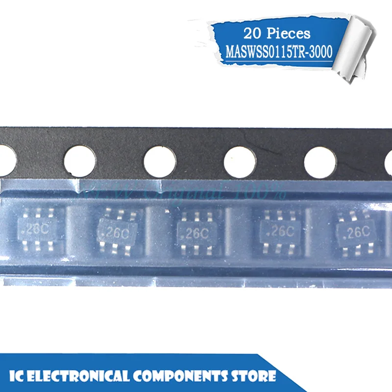 

New original MASWSS0115TR-3000 MASWSS0115TR MASWSS0115 SOT-363 IC 20pcs/lot