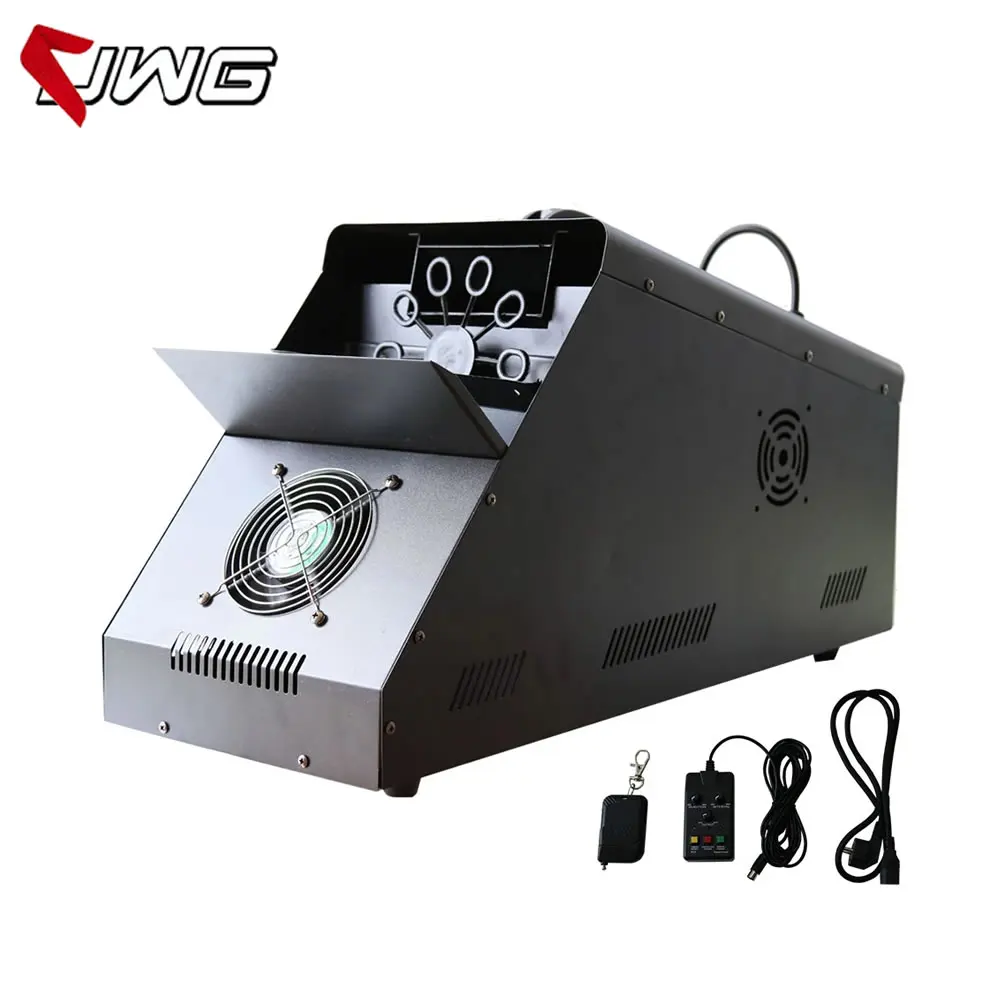 Cheap Máquina de burbujas de niebla de 1000W, salida de burbuja de humo de alta velocidad, Control cuantitativo remoto temporizador inalámbrico, envío gratis