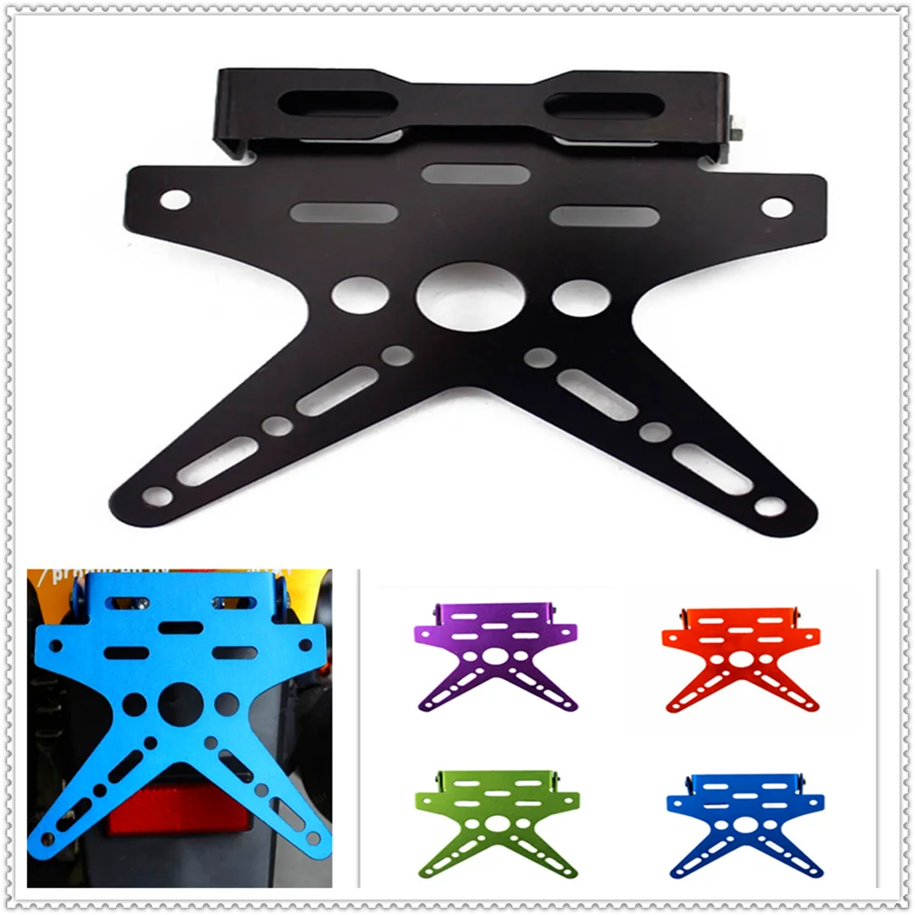 

Auto Motorcycle motobike License Holder Mount Bracket Plate for YAMAHA RADIAN FZ700 GENESIS Kawasaki H2R ZZR ZX1400 S VeRsion