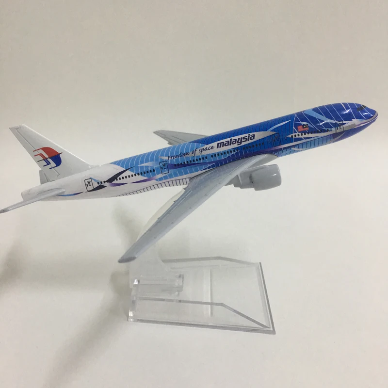 Самолет из металлического сплава 16 см модель самолета B777 для летательных