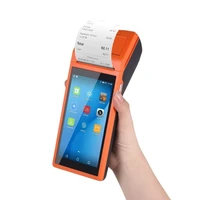 free sdk 4g handheld smart android rfid nfc reader bus ticket pos terminal with printer
